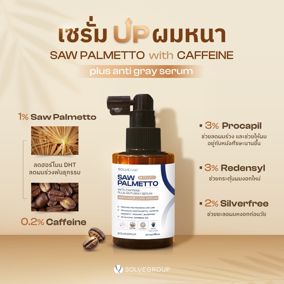 5 Active Ingredient เพื่อรากผมและหนังศีรษะแข็งแรง