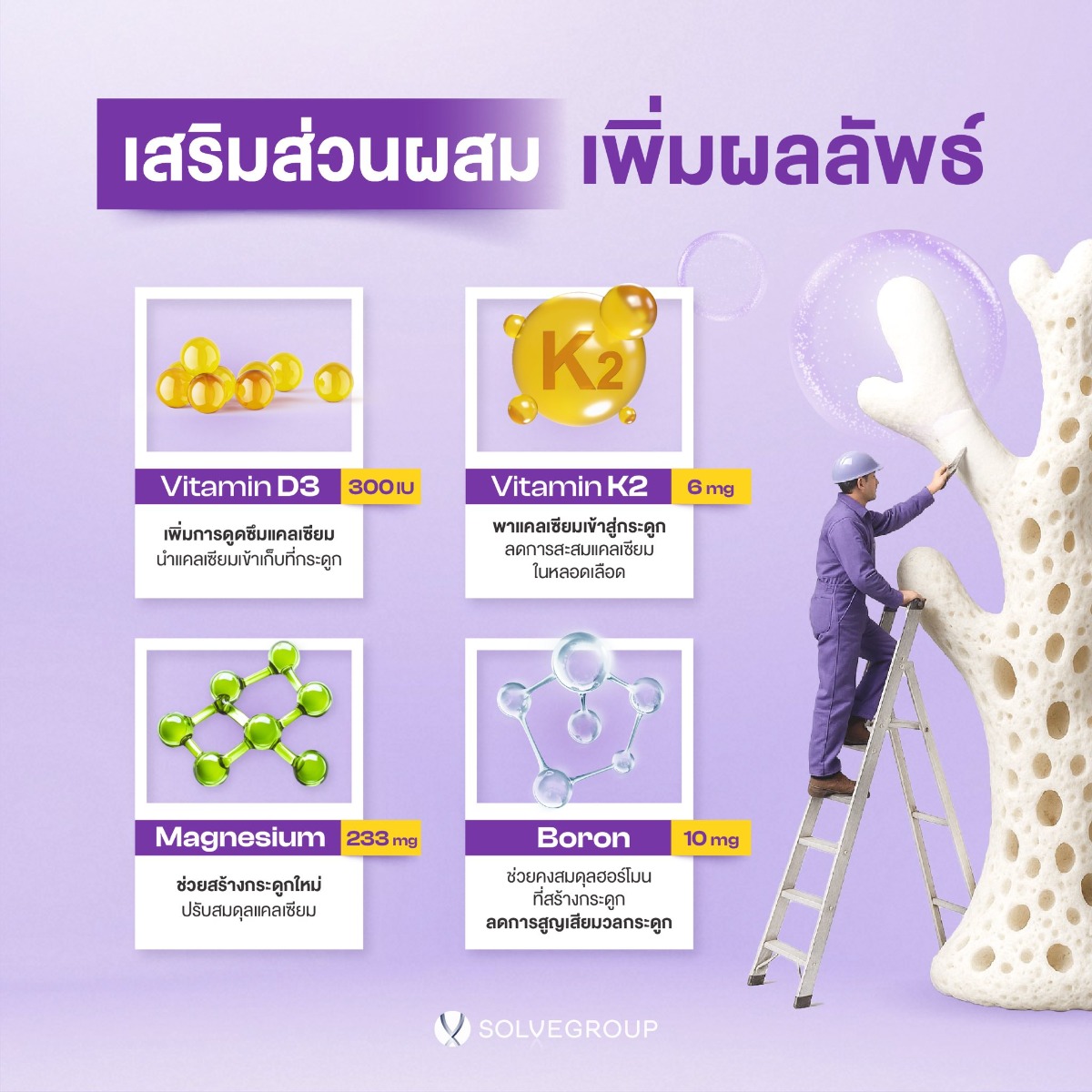 เสริมส่วนผสม เพิ่มผลลัพธ์ เสริมส่วนผสม เพิ่มผลลัพธ์