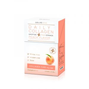 daily collagen peach
