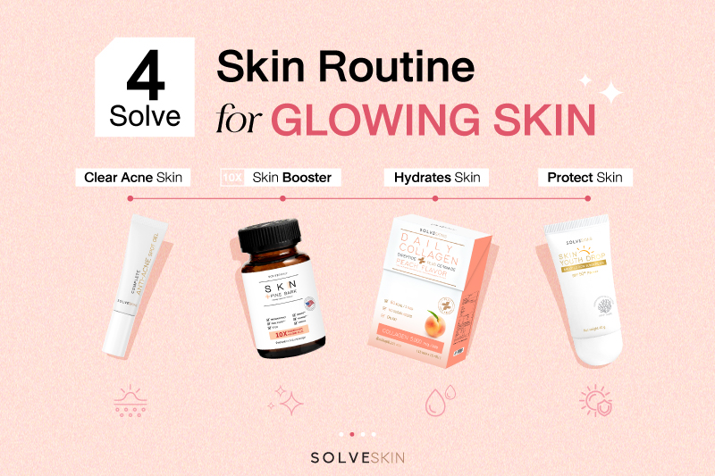 4 solveskin routine for glowing skin