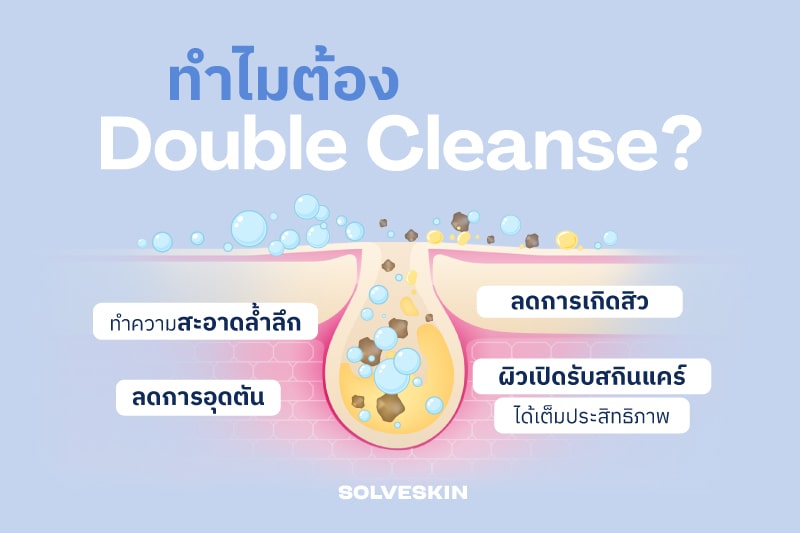ทำไมต้อง Double Cleanse?