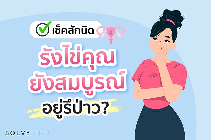 เซ็คลิส รังไข่สมบูรณ์ อยู่รึป่าว?