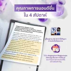 SOLVE Magnesium Complex Good Night แมกนีเซียม 5 ฟอร์ม + GABA - Image 2